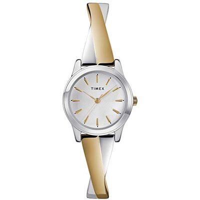 Timex Fashion Stretch Bangle Reloj de 25mm para mujer con banda de expansión Timex Fashion Stretch Bangle Reloj de 25mm para mujer con banda de expansión