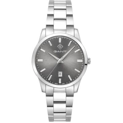 GANT Taunton Reloj de Pulsera para Hombre (Acero Inoxidable, 39 mm, Cuarzo, Fecha, 5 ATM, Cristal Mineral) GANT Taunton Reloj de Pulsera para Hombre (Acero Inoxidable, 39 mm, Cuarzo, Fecha, 5 ATM, Cristal Mineral)