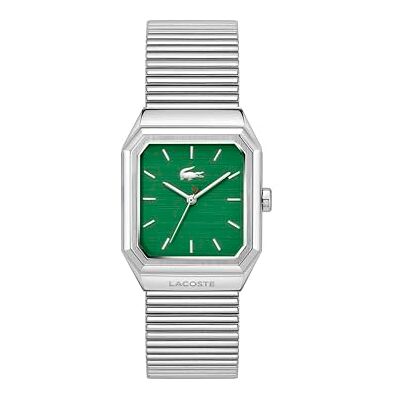 Lacoste Reloj con Movimiento de Cuarzo de Tres Manecillas para Hombre Colección René con Correa de Acero Inoxidable Lacoste Reloj con Movimiento de Cuarzo de Tres Manecillas para Hombre Colección René con Correa de Acero Inoxidable