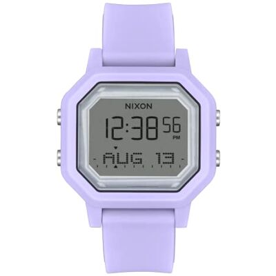 NIXON Reloj automático japonés Unisex con Correa de Silicona , Lavender Positive NIXON Reloj automático japonés Unisex con Correa de Silicona , Lavender Positive