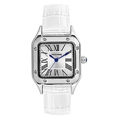 Kiss Reloj Analógico para Mujer de Cuarzo con Correa en Cuero Kiss Reloj Analógico para Mujer de Cuarzo con Correa en Cuero
