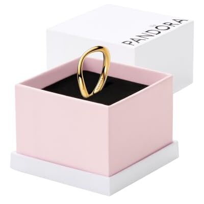 PANDORA Organisch Geformter Bandring Anillo para mujeres PANDORA Organisch Geformter Bandring Anillo para mujeres