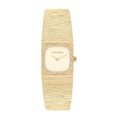 Calvin Reloj De Movimiento De Cuarzo De Dos Manecillas Collectión Sophisticated Square con Correa de Acero Inoxidable Disponible en versión Oro, Oro Rosa o Plata Calvin Reloj De Movimiento De Cuarzo De Dos Manecillas Collectión Sophisticated Square con Correa de Acero Inoxidable Disponible en versión Oro, Oro Rosa o Plata