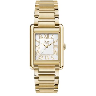 ICE-WATCH Ice Power PW6 Metal Gold White Reloj Dorado para Mujer con Correa de Acero Inoxidable (23x34mm) ICE-WATCH Ice Power PW6 Metal Gold White Reloj Dorado para Mujer con Correa de Acero Inoxidable (23x34mm)