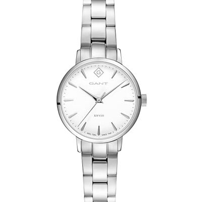 GANT Park Avenue 28 (28 mm) Esfera Blanca/Acero Inoxidable GANT Park Avenue 28 (28 mm) Esfera Blanca/Acero Inoxidable
