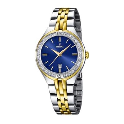 Festina Reloj Mujer Analógico de Acero Inoxidable 316l Multi Festina Reloj Mujer Analógico de Acero Inoxidable 316l Multi