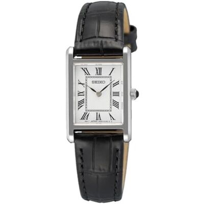 Seiko Reloj analógico para Mujer con Correa de Piel Seiko Reloj analógico para Mujer con Correa de Piel