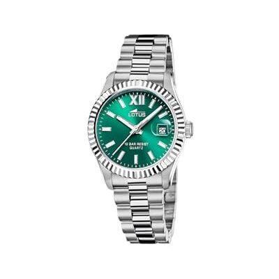 Lotus Reloj Mujer Analógico de Acero Inoxidable 316l Plateado Lotus Reloj Mujer Analógico de Acero Inoxidable 316l Plateado