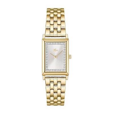 Lacoste Reloj analógico para Mujer con Pulsera de Oro Amarillo Lacoste Reloj analógico para Mujer con Pulsera de Oro Amarillo