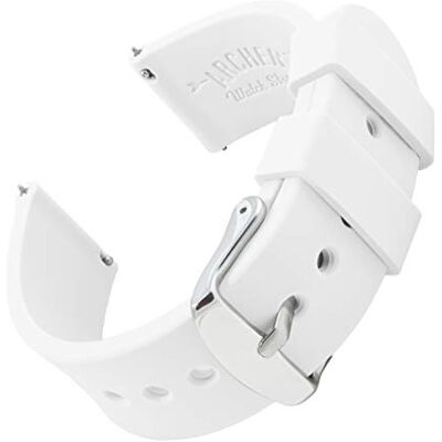 Archer Watch Straps Correas de Reloj de Silicona Suave de Liberación Rápida Archer Watch Straps Correas de Reloj de Silicona Suave de Liberación Rápida