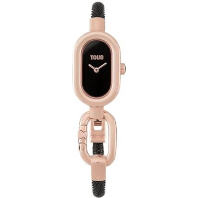 TOUS Watches Hold Reloj para Mujer Analógico de Cuarzo con Brazalete de Acero Inoxidable TOUS Watches Hold Reloj para Mujer Analógico de Cuarzo con Brazalete de Acero Inoxidable