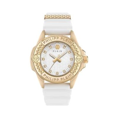 Philipp Plein Reloj Analógico para Mujer'S de Cuarzo con Correa en Silicona Philipp Plein Reloj Analógico para Mujer'S de Cuarzo con Correa en Silicona