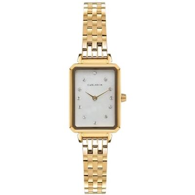 Carlheim Reloj Analógico para Mujeres de Cuarzo japonés con Correa en Acero Inoxidable Carlheim Reloj Analógico para Mujeres de Cuarzo japonés con Correa en Acero Inoxidable