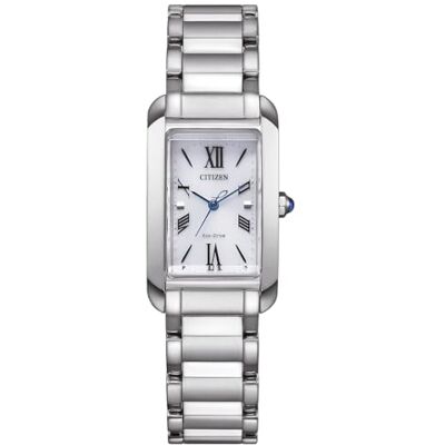 Citizen Reloj de Mujer con Correa de eslabones de Acero Inoxidable Eco-Drive Solar números Romanos Citizen Reloj de Mujer con Correa de eslabones de Acero Inoxidable Eco-Drive Solar números Romanos