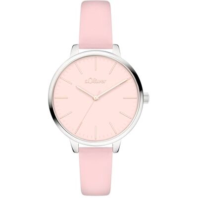 s.Oliver Reloj de Mujer – Redondo – Plata – 34 mm – Elegante Reloj de Mujer de Metal con Mecanismo de Cuarzo – Resistente al Agua 3 ATM – Resistente a los arañazos s.Oliver Reloj de Mujer – Redondo – Plata – 34 mm – Elegante Reloj de Mujer de Metal con Mecanismo de Cuarzo – Resistente al Agua 3 ATM – Resistente a los arañazos