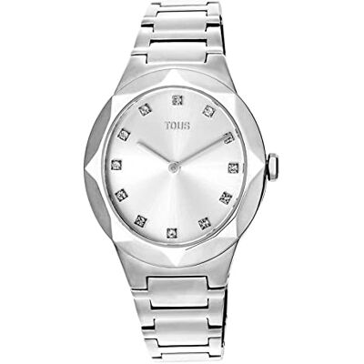 TOUS Watches Karat Reloj para Mujer Analógico de Cuarzo con Brazalete de Acero Inoxidable TOUS Watches Karat Reloj para Mujer Analógico de Cuarzo con Brazalete de Acero Inoxidable