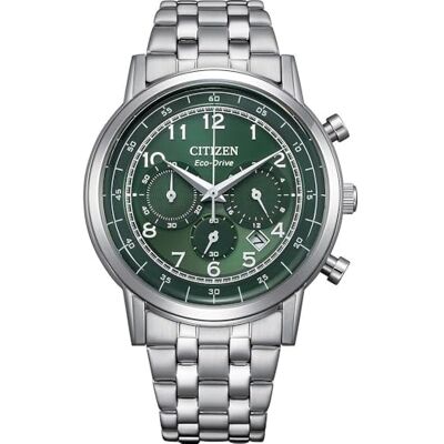 Citizen Reloj cronógrafo Eco-Drive para Hombre con Correa de Acero Inoxidable Citizen Reloj cronógrafo Eco-Drive para Hombre con Correa de Acero Inoxidable
