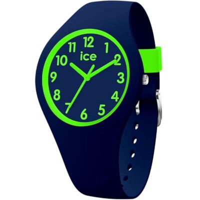 ICE-WATCH , Reloj Ice Ola Kids Dino, Azul con Correa de Silicona, (pequeño) ICE-WATCH , Reloj Ice Ola Kids Dino, Azul con Correa de Silicona, (pequeño)