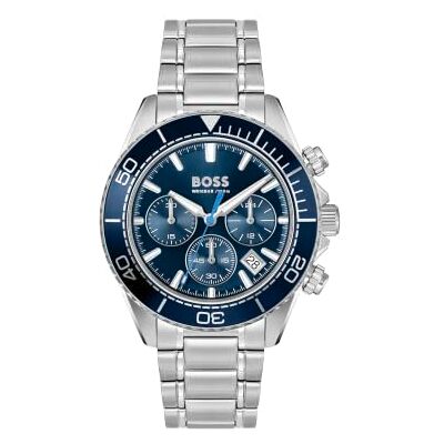 Boss Reloj cronógrafo para Hombre Hugo SEALINER Collection con Brazalete de Acero Boss Reloj cronógrafo para Hombre Hugo SEALINER Collection con Brazalete de Acero