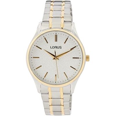 Lorus Reloj analógico de Cuarzo para Mujer con Correa de Metal , Multicolor Lorus Reloj analógico de Cuarzo para Mujer con Correa de Metal , Multicolor