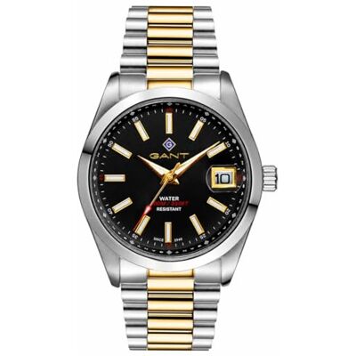 GANT Eastham 100m (42 mm) Esfera Negra/Acero Inoxidable pvd Bicolor GANT Eastham 100m (42 mm) Esfera Negra/Acero Inoxidable pvd Bicolor