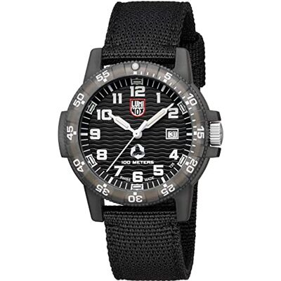Luminox Reloj, Turtle Giant Serie 0320, colección Sea, Caja Eco, Esfera Negra, 10ATM, diametro 44mm, Correa NATO 22mm Luminox Reloj, Turtle Giant Serie 0320, colección Sea, Caja Eco, Esfera Negra, 10ATM, diametro 44mm, Correa NATO 22mm