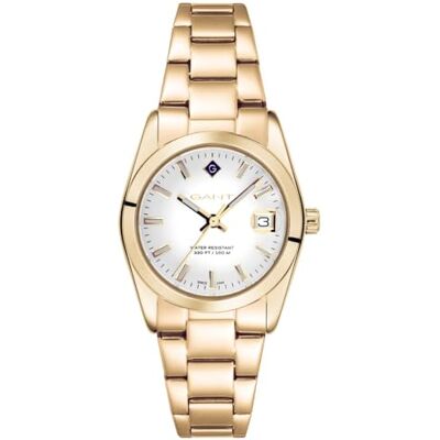 GANT Reloj de Cuarzo Everett Mini Cuarzo 10 ATM, Dorado, uno Que es, GANT Reloj de Cuarzo Everett Mini Cuarzo 10 ATM, Dorado, uno Que es,