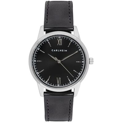 Carlheim Reloj para Hombre Nils Silver Japanese Quartz Movement Carlheim Reloj para Hombre Nils Silver Japanese Quartz Movement