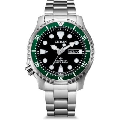 Citizen Reloj Analógico para Hombres de Automático con Correa en Acero Inoxidable Citizen Reloj Analógico para Hombres de Automático con Correa en Acero Inoxidable