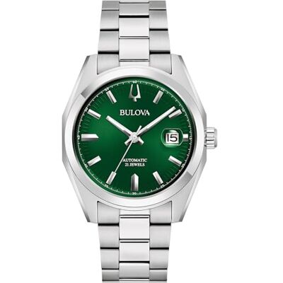Bulova Reloj automático , Plata, Pulsera Bulova Reloj automático , Plata, Pulsera
