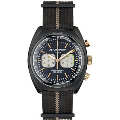 Aston Martin Racing Reloj cronógrafo para Hombre AML Timeless MTTS2, Negro Aston Martin Racing Reloj cronógrafo para Hombre AML Timeless MTTS2, Negro