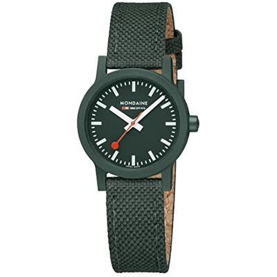 Mondaine Reloj analógico de Cuarzo para Mujer con Correa Textil Mondaine Reloj analógico de Cuarzo para Mujer con Correa Textil