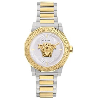 Versace Reloj analógico de Cuarzo para Mujer, Talla única, 88876083, Multicolor, Talla única, Pulsera Versace Reloj analógico de Cuarzo para Mujer, Talla única, 88876083, Multicolor, Talla única, Pulsera