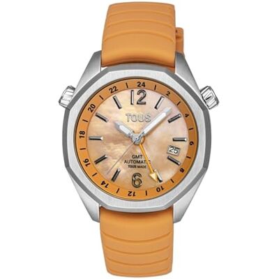 TOUS Watches Now Reloj para Mujer Analógico de Automático con Brazalete de Silicona TOUS Watches Now Reloj para Mujer Analógico de Automático con Brazalete de Silicona