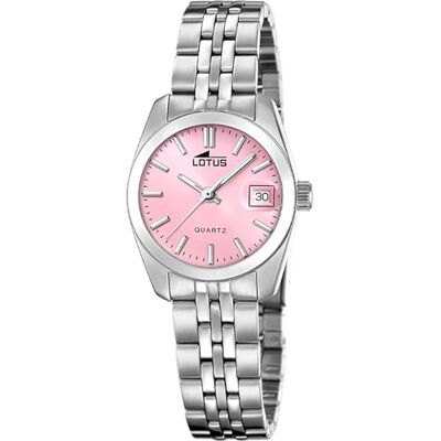 Lotus Reloj Mujer Analógico de Acero Inoxidable 316l Plateado Lotus Reloj Mujer Analógico de Acero Inoxidable 316l Plateado