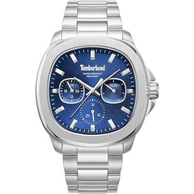 Timberland Reloj Swansey Cuarzo Movimiento del Reloj Ancho de la Caja: 50 mm Acero Inoxidable 5 ATM Timberland Reloj Swansey Cuarzo Movimiento del Reloj Ancho de la Caja: 50 mm Acero Inoxidable 5 ATM