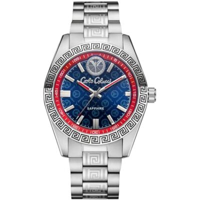 Carlo Colucci Reloj de Hombre Cuarzo Plata Cristal Zafiro Acero Inoxidable Carlo Colucci Reloj de Hombre Cuarzo Plata Cristal Zafiro Acero Inoxidable