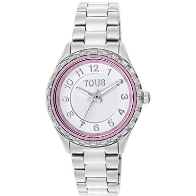 TOUS Watches Mini t-Bear Reloj para Mujer Analógico de Cuarzo con Brazalete de Acero Inoxidable TOUS Watches Mini t-Bear Reloj para Mujer Analógico de Cuarzo con Brazalete de Acero Inoxidable