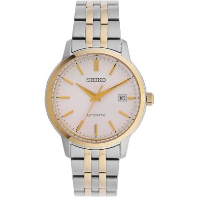 Seiko Reloj Analógico para Hombres de Automático con Correa en Acero Inoxidable Seiko Reloj Analógico para Hombres de Automático con Correa en Acero Inoxidable