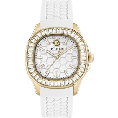 Philipp Plein $PECTRE Lady Reloj analógico de Cuarzo para Mujer (Silicona) Philipp Plein $PECTRE Lady Reloj analógico de Cuarzo para Mujer (Silicona)