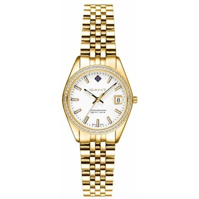 GANT Sussex Mini Bijou Reloj de Pulsera para Mujer (Acero Inoxidable, 28 mm, Cuarzo, 10 ATM) GANT Sussex Mini Bijou Reloj de Pulsera para Mujer (Acero Inoxidable, 28 mm, Cuarzo, 10 ATM)