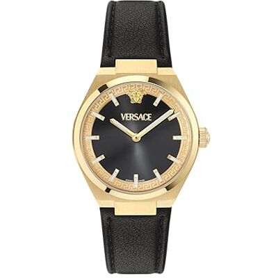 Versace Auria Swiss Made Reloj de Pulsera analógico de Cuarzo para Mujer Versace Auria Swiss Made Reloj de Pulsera analógico de Cuarzo para Mujer