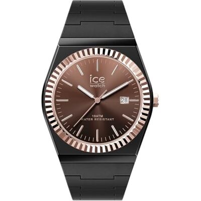 ICE-WATCH Ice Power PW1 Black Sunset RG Reloj Negro para Mujer con Correa de Silicona (Small) ICE-WATCH Ice Power PW1 Black Sunset RG Reloj Negro para Mujer con Correa de Silicona (Small)