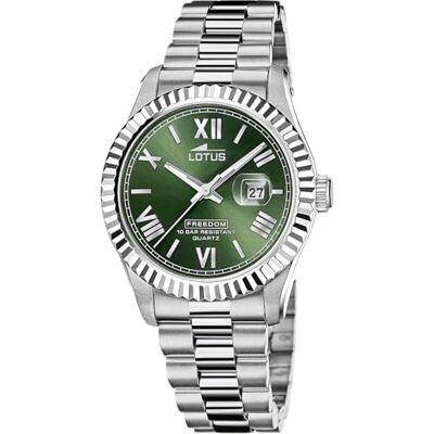 Lotus Reloj Hombre Analógico de Acero Inoxidable 316l Plateado Lotus Reloj Hombre Analógico de Acero Inoxidable 316l Plateado