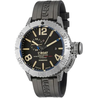 U-Boat Sommerso Damascus Right Reloj de Hombre analógico automático con Correa de Goma U-Boat Sommerso Damascus Right Reloj de Hombre analógico automático con Correa de Goma
