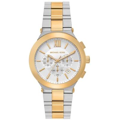 Michael Kors Billie Reloj Hombre, Movimiento Cronógrafo de Cuarzo con Correa de Acero Inoxidable Michael Kors Billie Reloj Hombre, Movimiento Cronógrafo de Cuarzo con Correa de Acero Inoxidable