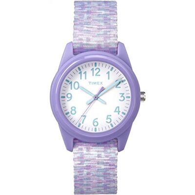 Timex Orologio Girls Time Machines Viola/Bianco con cinturino in tessuto elastico TW7C12200 Timex Orologio Girls Time Machines Viola/Bianco con cinturino in tessuto elastico TW7C12200