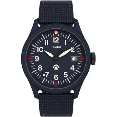 Timex Expedition North® Traprock Reloj de Pulsera analógico para Hombre, Azul, Minimalista Timex Expedition North® Traprock Reloj de Pulsera analógico para Hombre, Azul, Minimalista