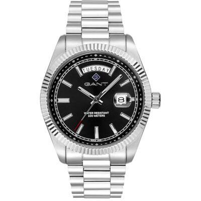 GANT Fairfax Reloj de Pulsera para Hombre (Acero Inoxidable, Cuarzo, 10 ATM, Fecha, día de la Semana, 41 mm) GANT Fairfax Reloj de Pulsera para Hombre (Acero Inoxidable, Cuarzo, 10 ATM, Fecha, día de la Semana, 41 mm)