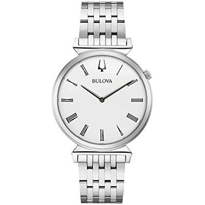 Bulova Reloj Analógico para Mujeres de Cuarzo con Correa en Acero Inoxidable Bulova Reloj Analógico para Mujeres de Cuarzo con Correa en Acero Inoxidable